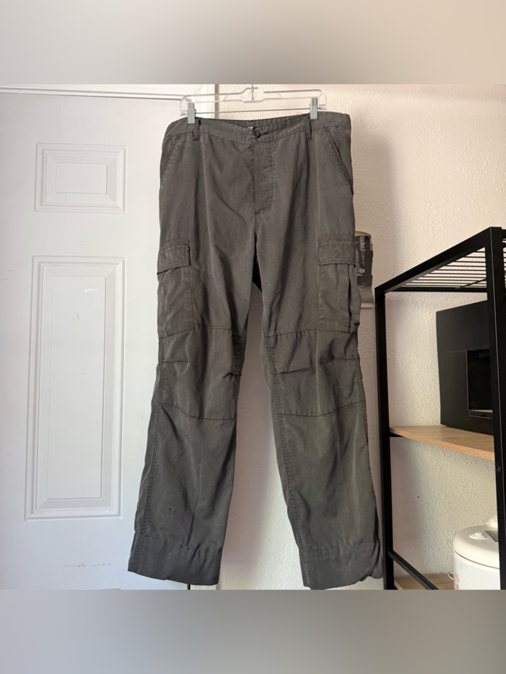 Vintage army surplus straight‎ leg cargo utility work chore pants